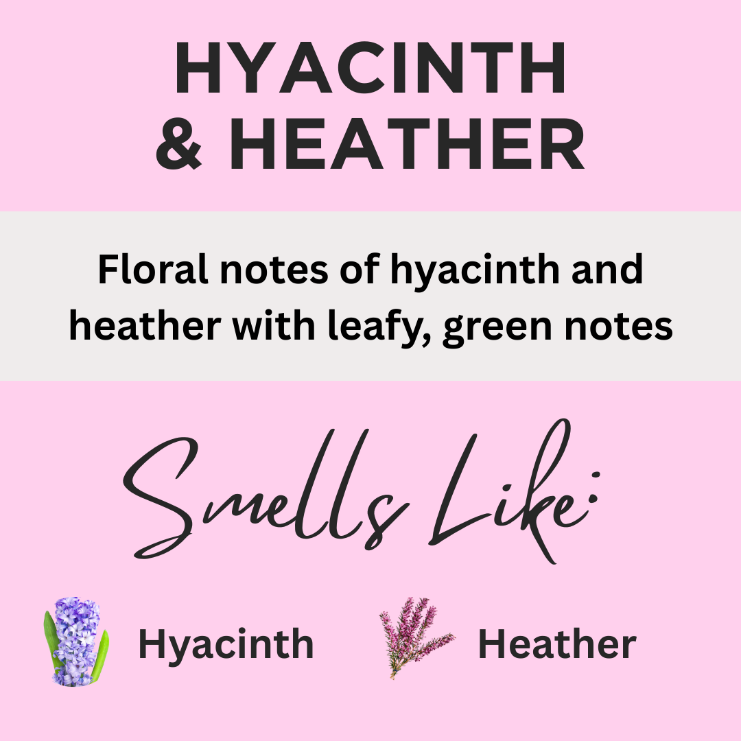 Peace Love + Lotion Hyacinth & Heather Scented Natural Body Lotion