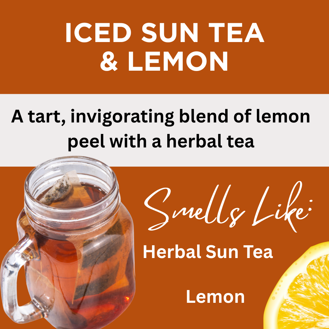 Iced Sun Tea & Lemon Scented Liquid Hand Soap
