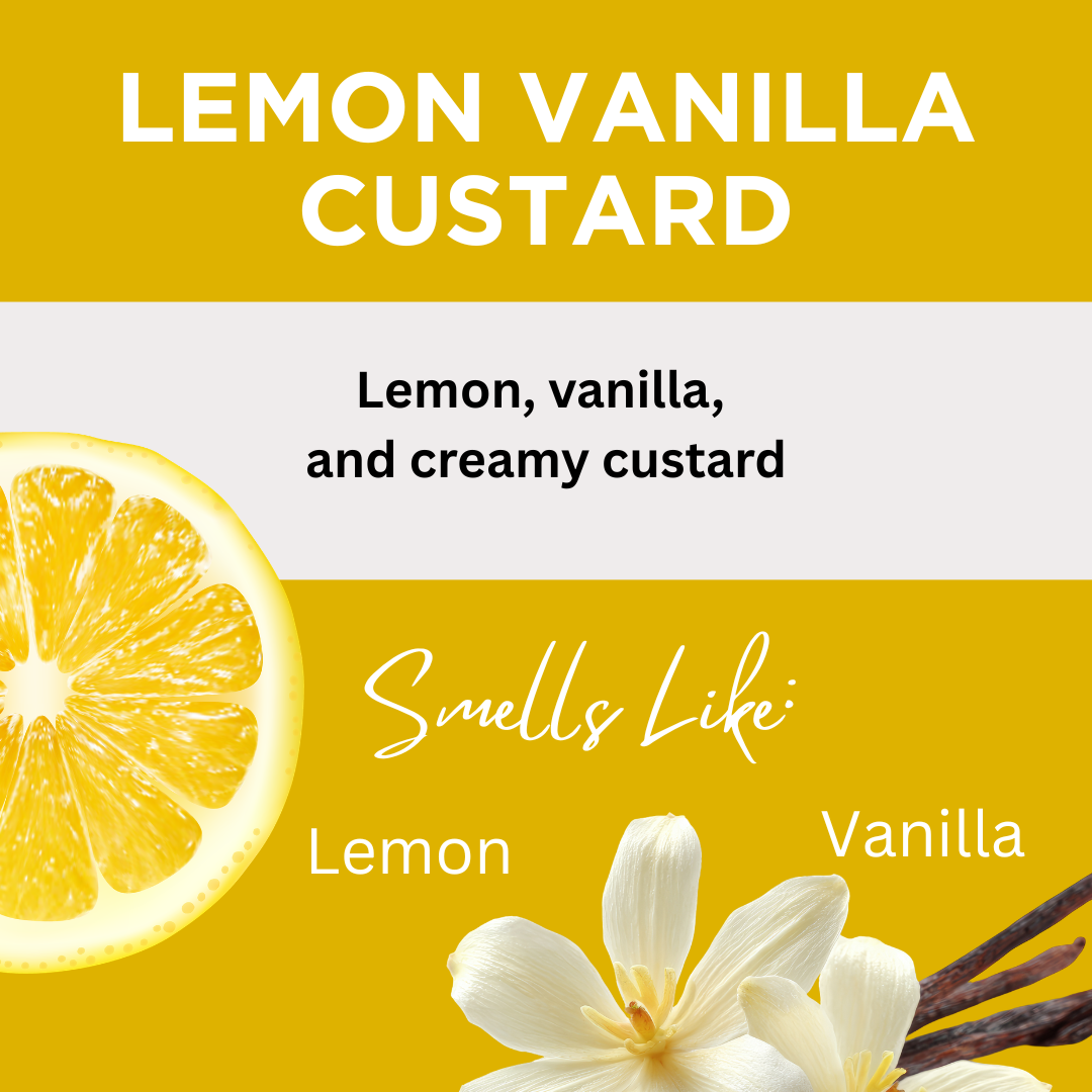 Lemon Vanilla Custard Scented Potpourri