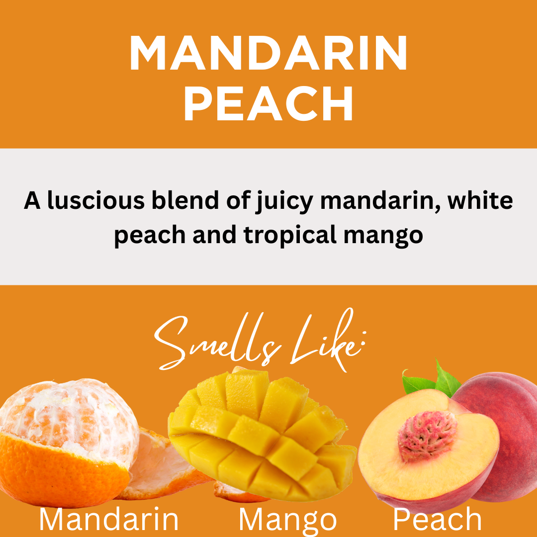 Mandarin Peach Scented Goat Milk Shampoo