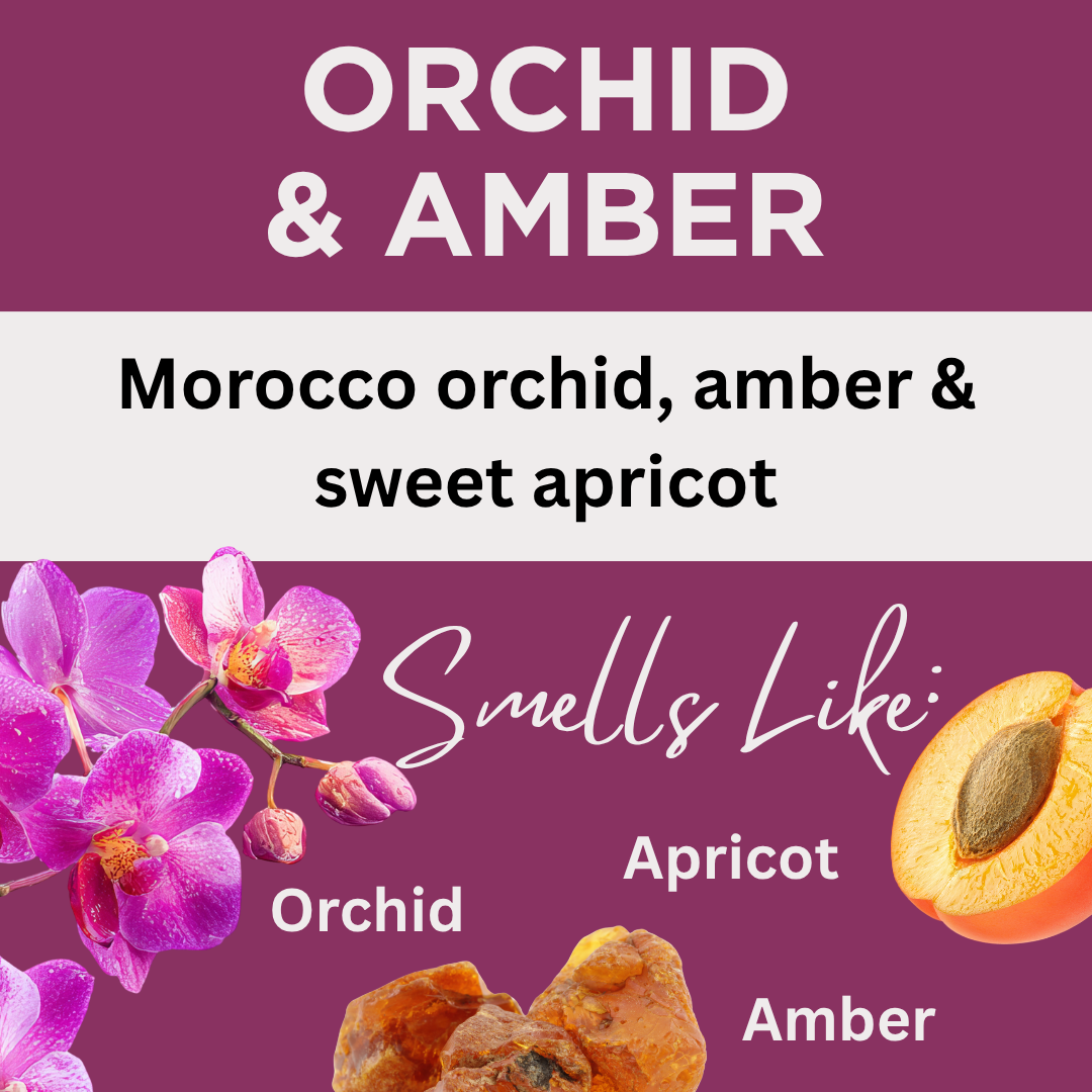 Orchid & Amber Scented Body Lotion