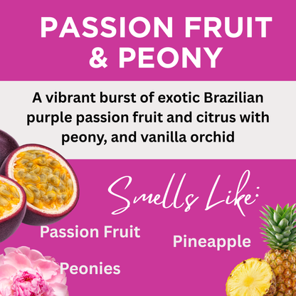 Passion Fruit & Peony Scented Body Lotion