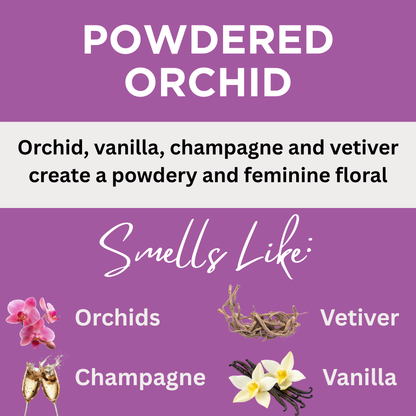 Powdered Orchid Scented Hand crafted Perfume