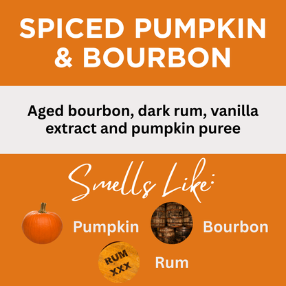 Spiced Pumpkin & Bourbon Scented Sea Salt Bath Soak