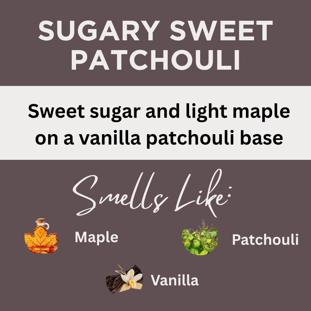 Sugary Sweet Patchouli Scented Body Cream