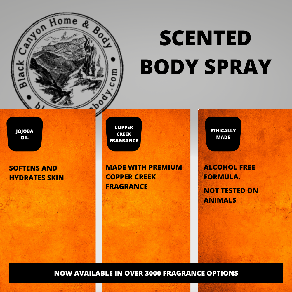 Black Canyon Pumpkin Spice Scented Body Spray