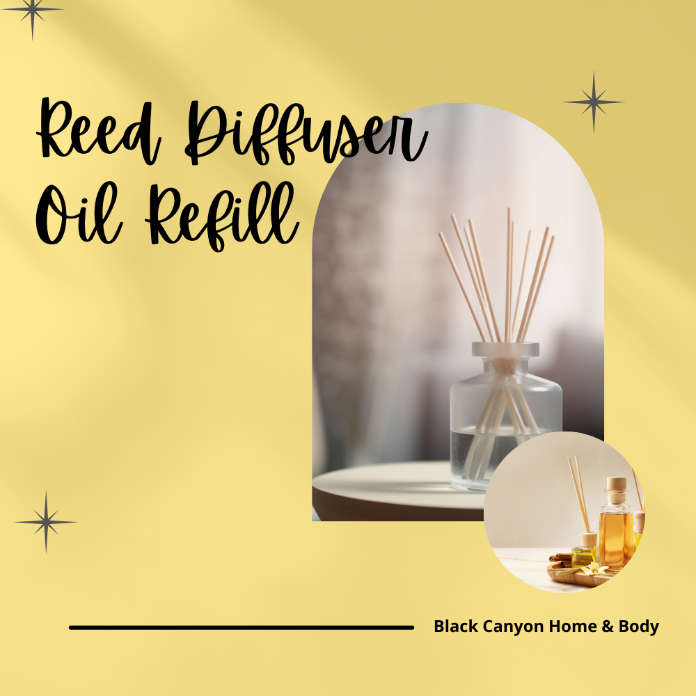 Black Canyon Black Licorice Scented Reed Diffuser Oil Refill