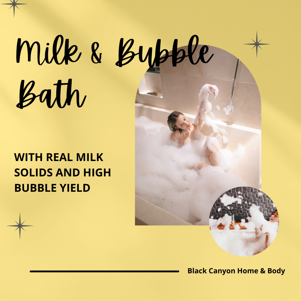 Black Canyon Apple & Blackberry Rose Scented Milk & Bubble Bath