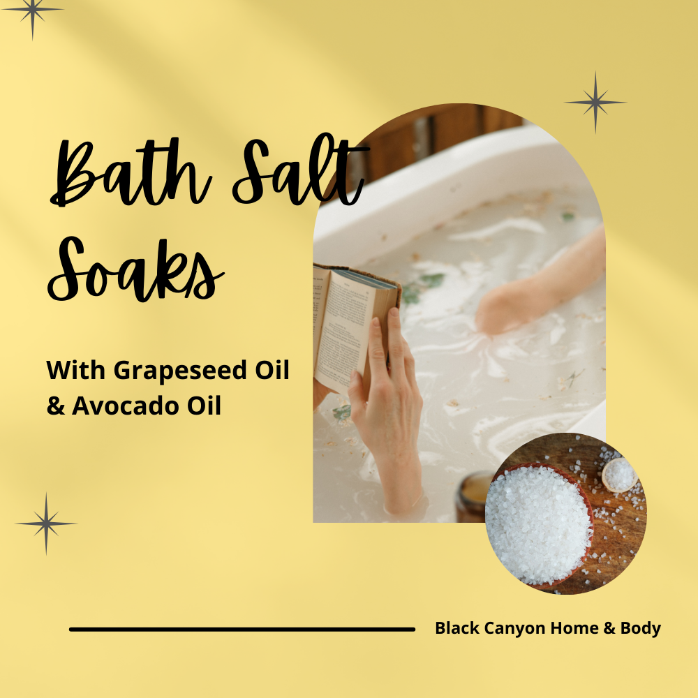 Black Canyon Black Licorice Scented Sea Salt Bath Soak