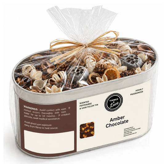 Amber Chocolate Scented Potpourri