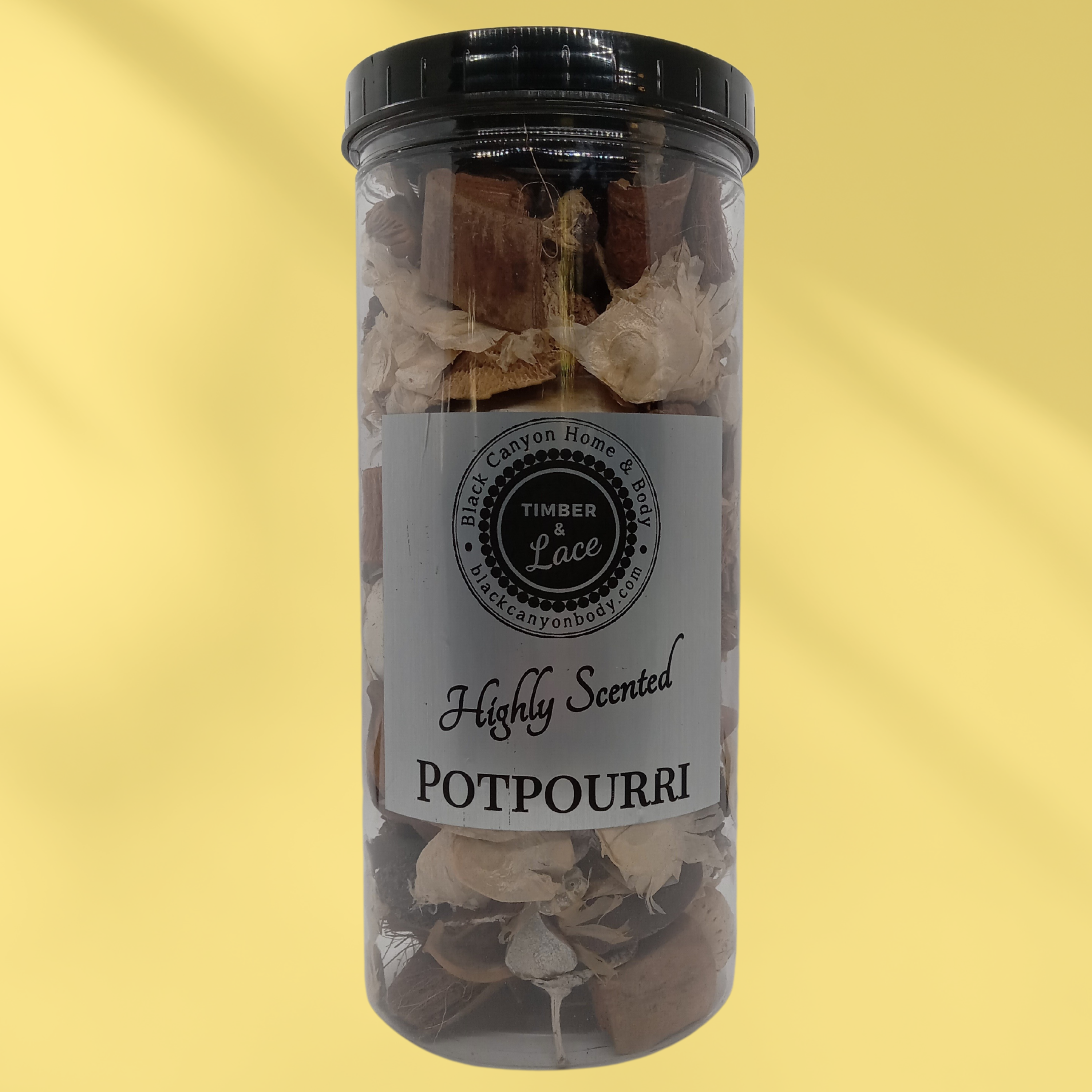 Timber & Lace Caramel Popcorn Scented Potpourri