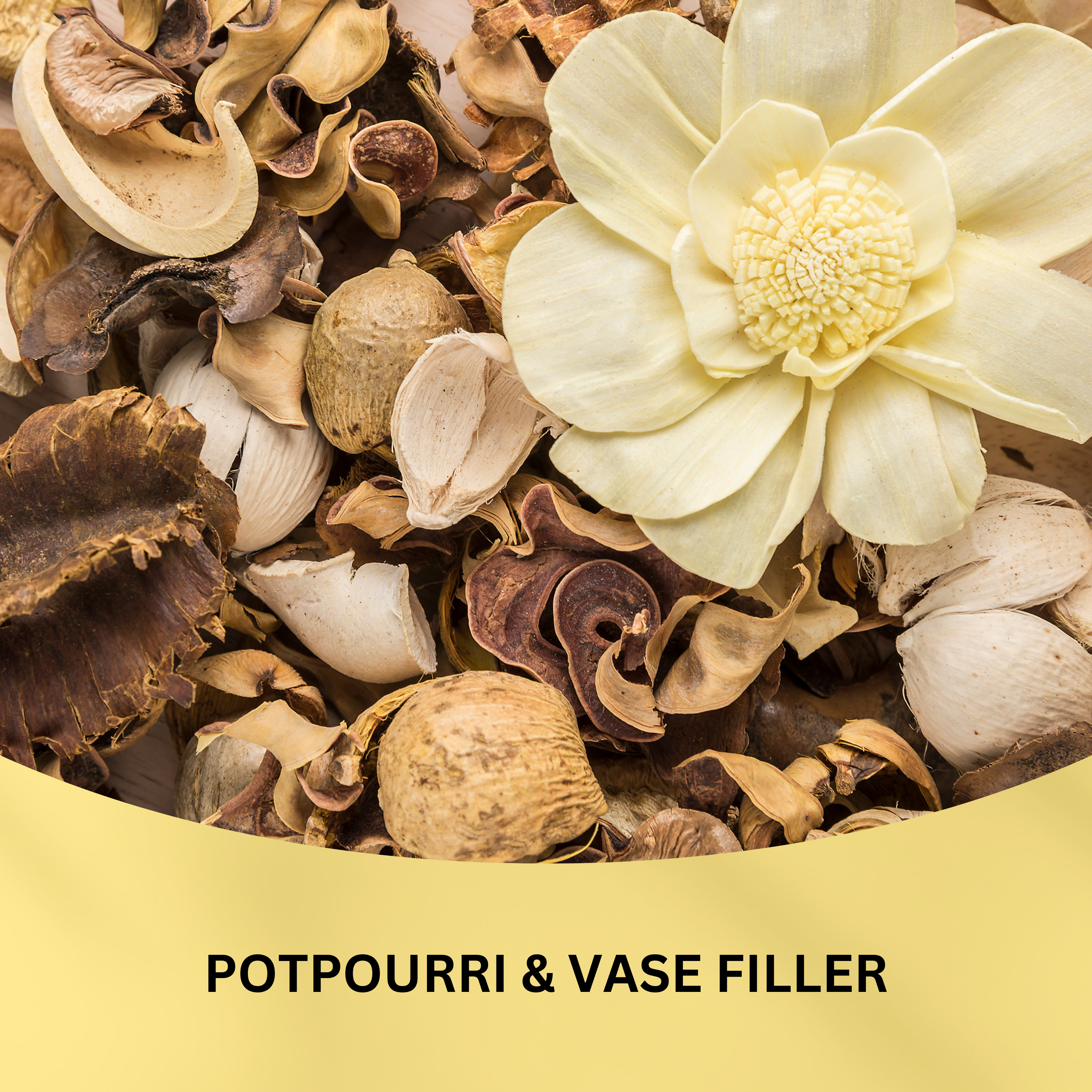 Timber & Lace Coconut Ginger Scented Potpourri